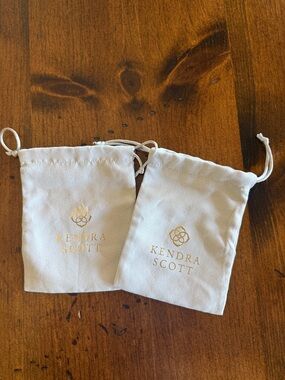 2 Kendra Scott Jewelry Pouches